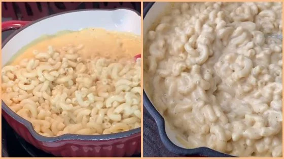 Combine Pasta and Sauce