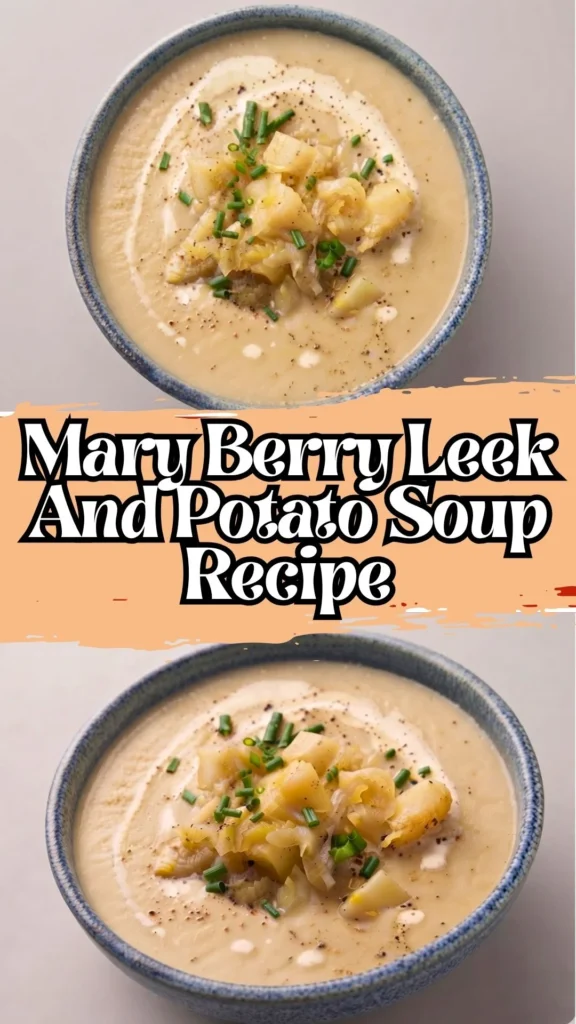 Copycat Mary Berry Leek And Potato Soup Recipe
