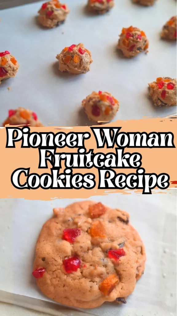 Copycat Pioneer Woman Fruitcake Cookies Recipe