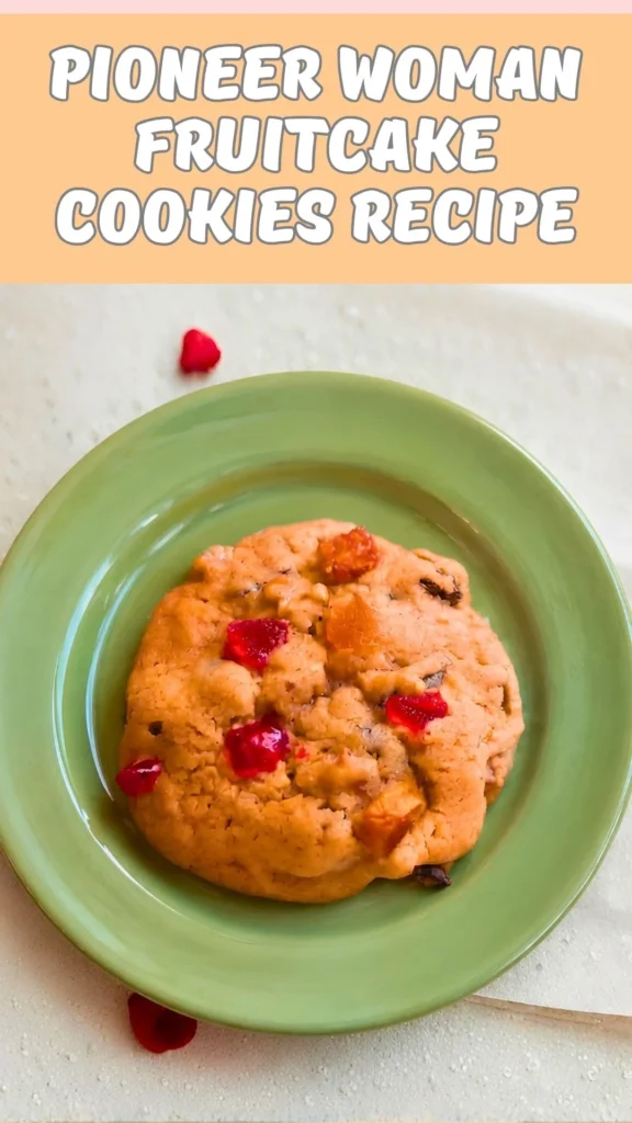 Pioneer Woman Fruitcake Cookies
