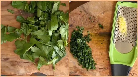 Prepare the Fresh Ingredients