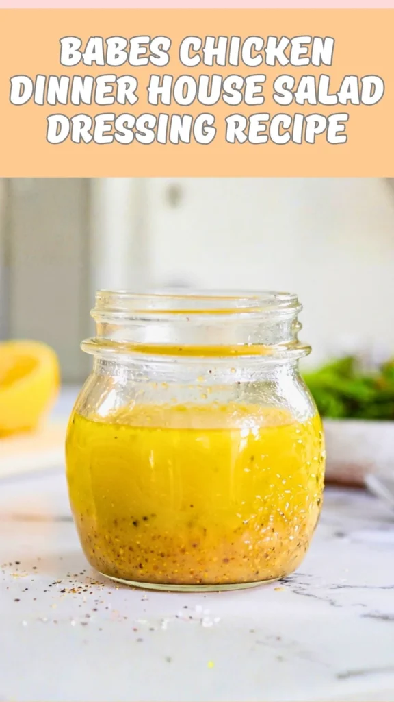Babes Chicken Dinner House Salad Dressing