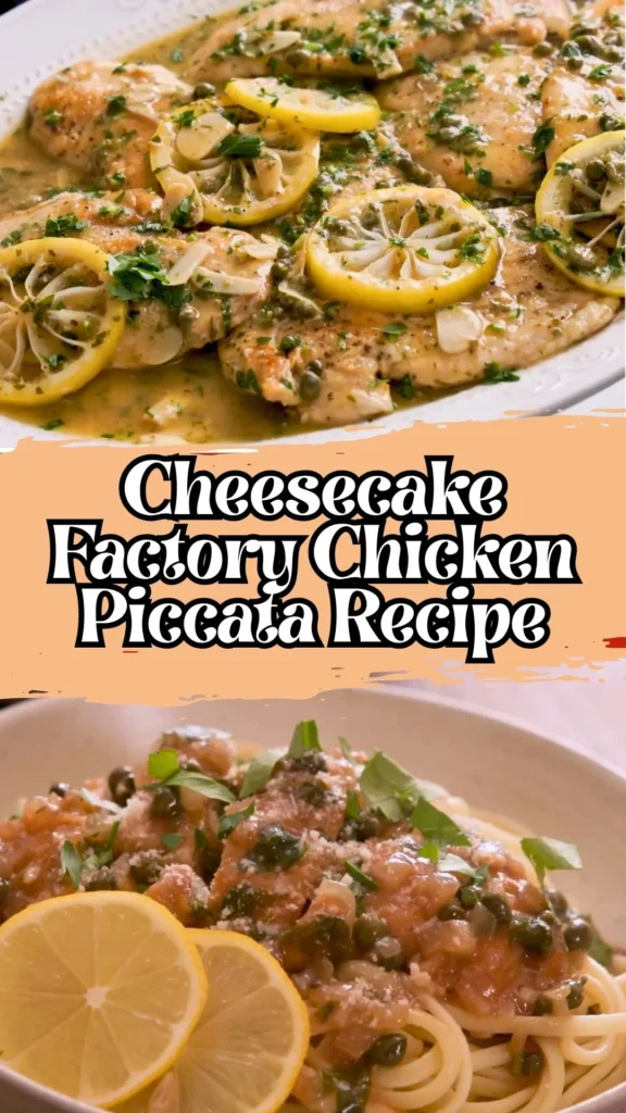 Copycat Cheesecake Factory Chicken Piccata Recipe