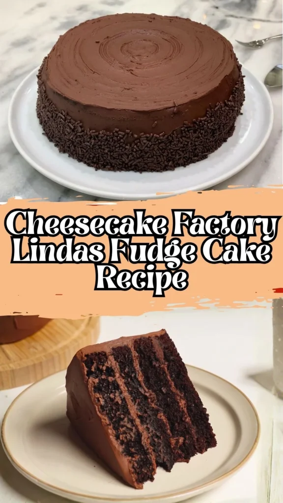 Copycat Cheesecake Factory Lindas Fudge Cake