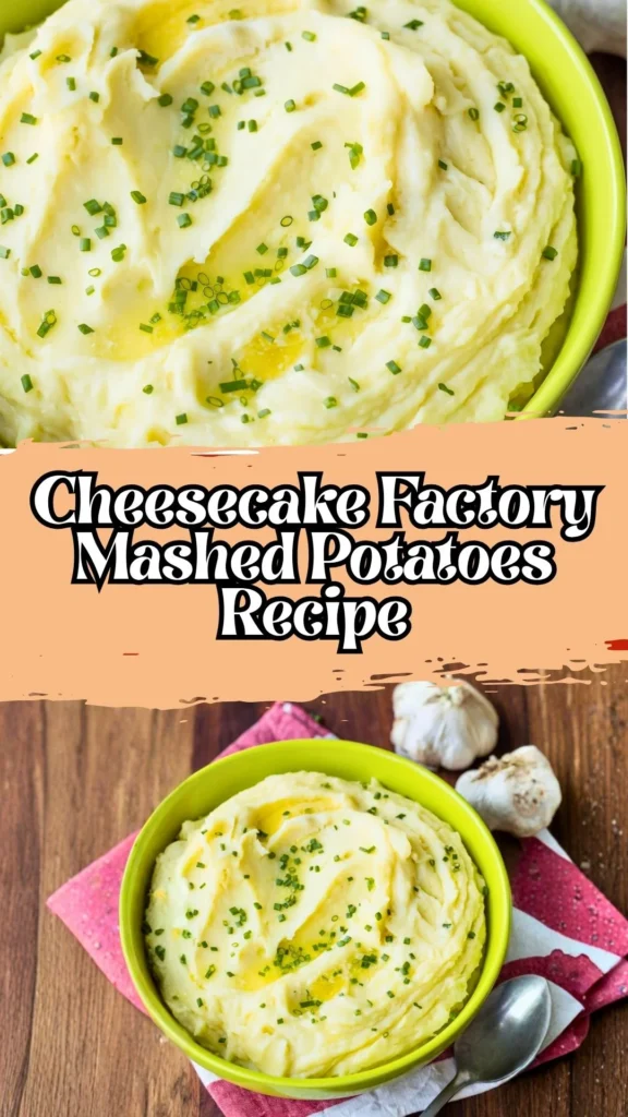 Copycat Cheesecake Factory Mashed Potatoes