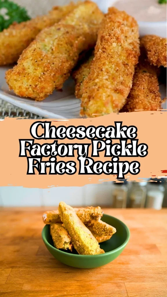 Copycat Cheesecake Factory Pickle Fries Recipe