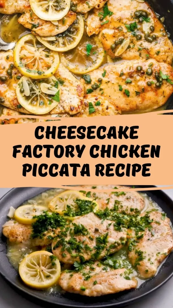Easy Cheesecake Factory Chicken Piccata Recipe