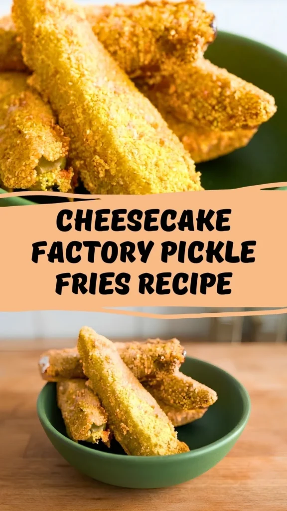 Easy Cheesecake Factory Pickle Fries Recipe