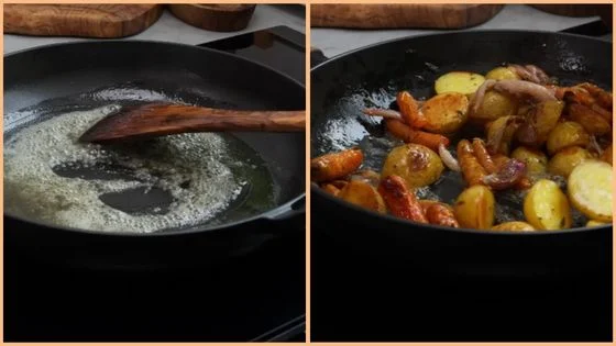 Glaze the Roasted Vegetables