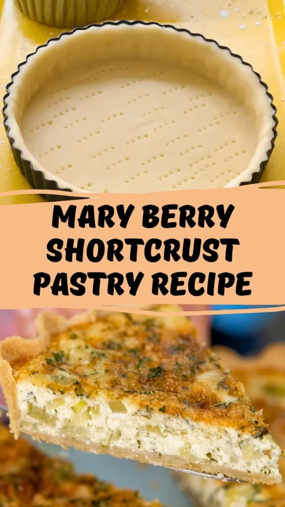 Homemade Mary Berry Shortcrust Pastry Recipe