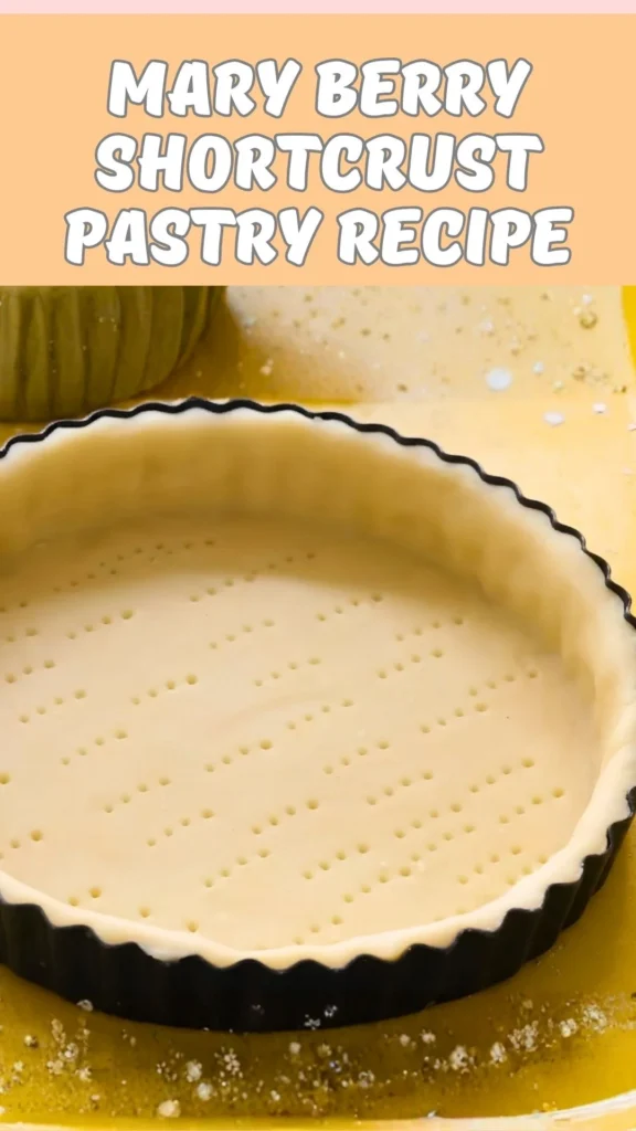 Mary Berry Shortcrust Pastry