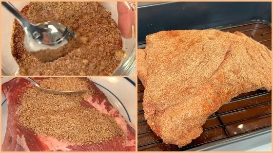 Season the Brisket