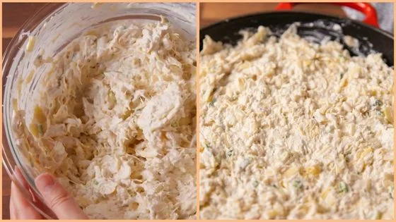 Transfer to the Baking Dish