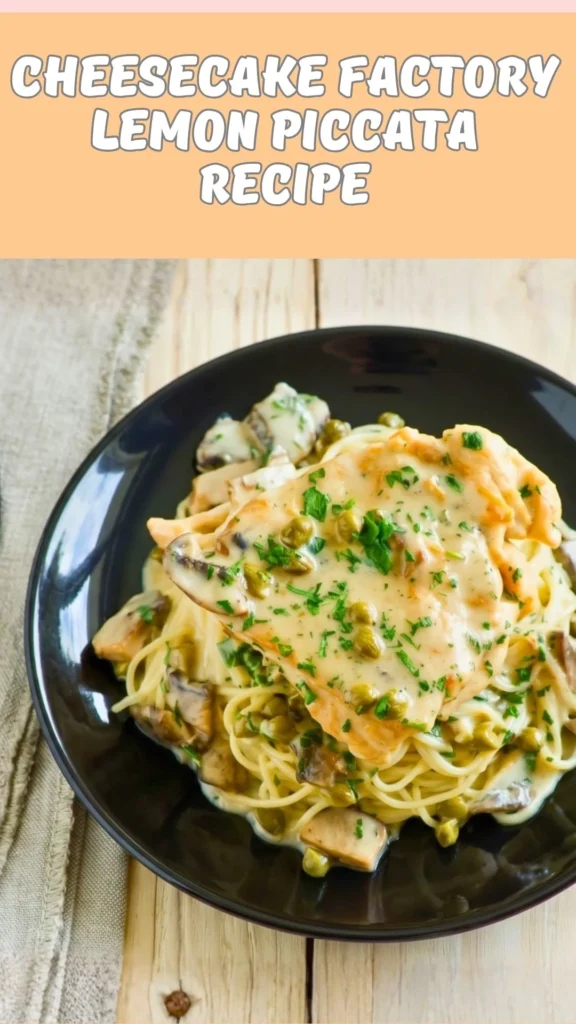 Cheesecake Factory Lemon Piccata