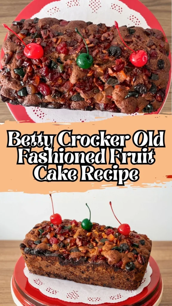 Copycat Betty Crocker Old Fashioned Fruit Cake