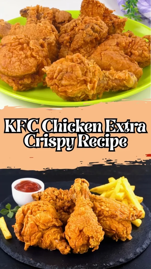 Copycat KFC Chicken Extra Crispy Recipe